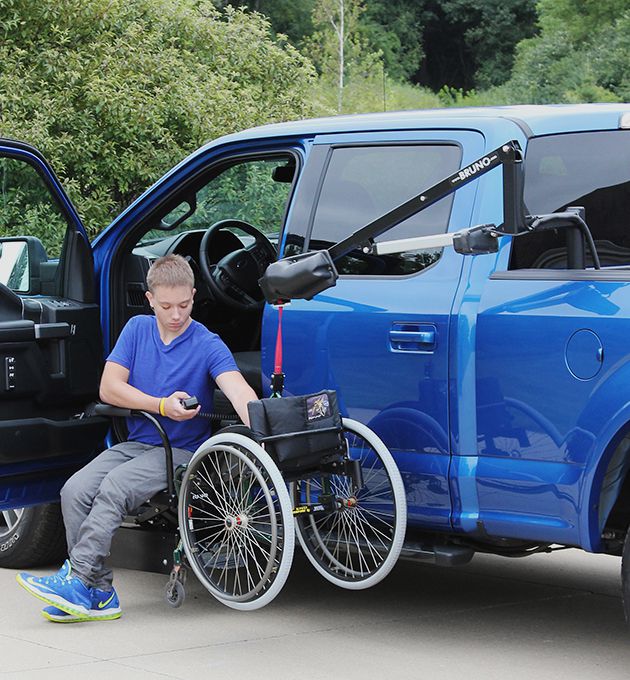 Bruno Wheelchair & Scooter Lifts Pickup Trucks Dealer Calgary